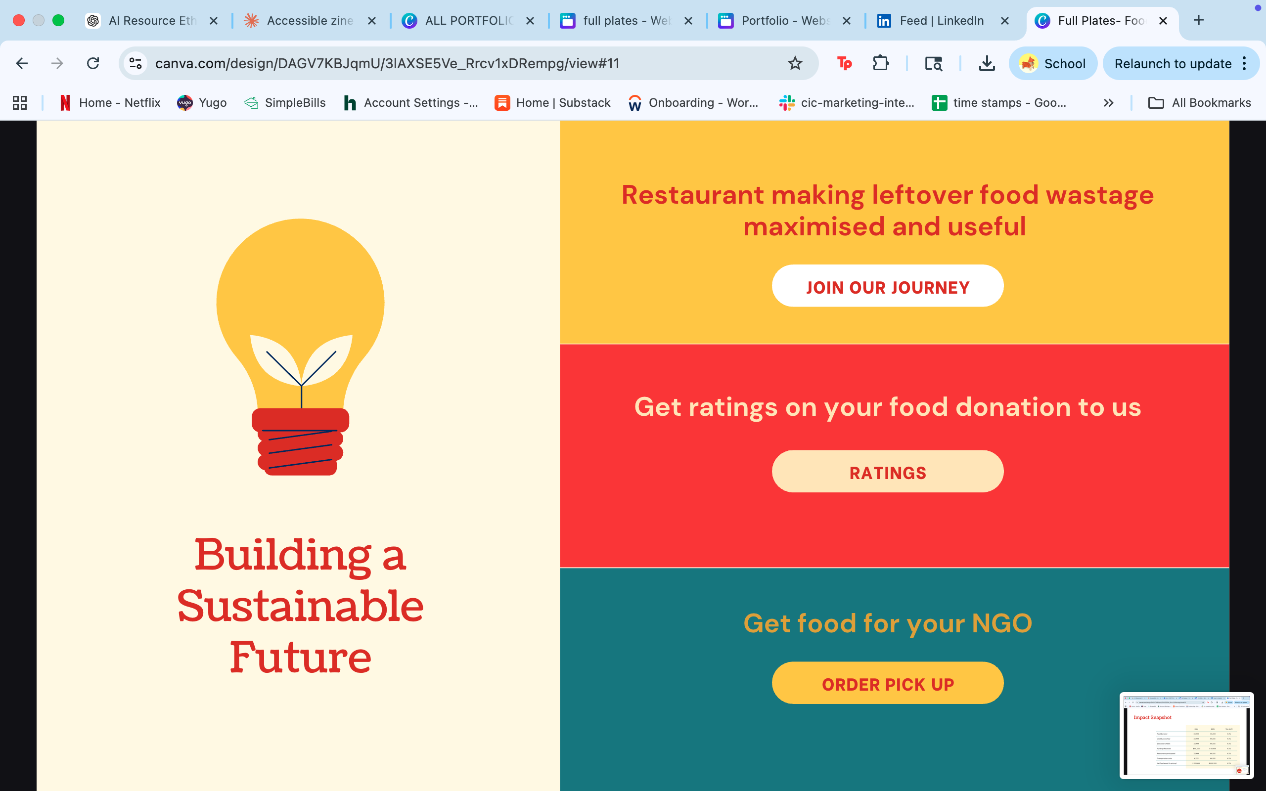 Building a sustainable future