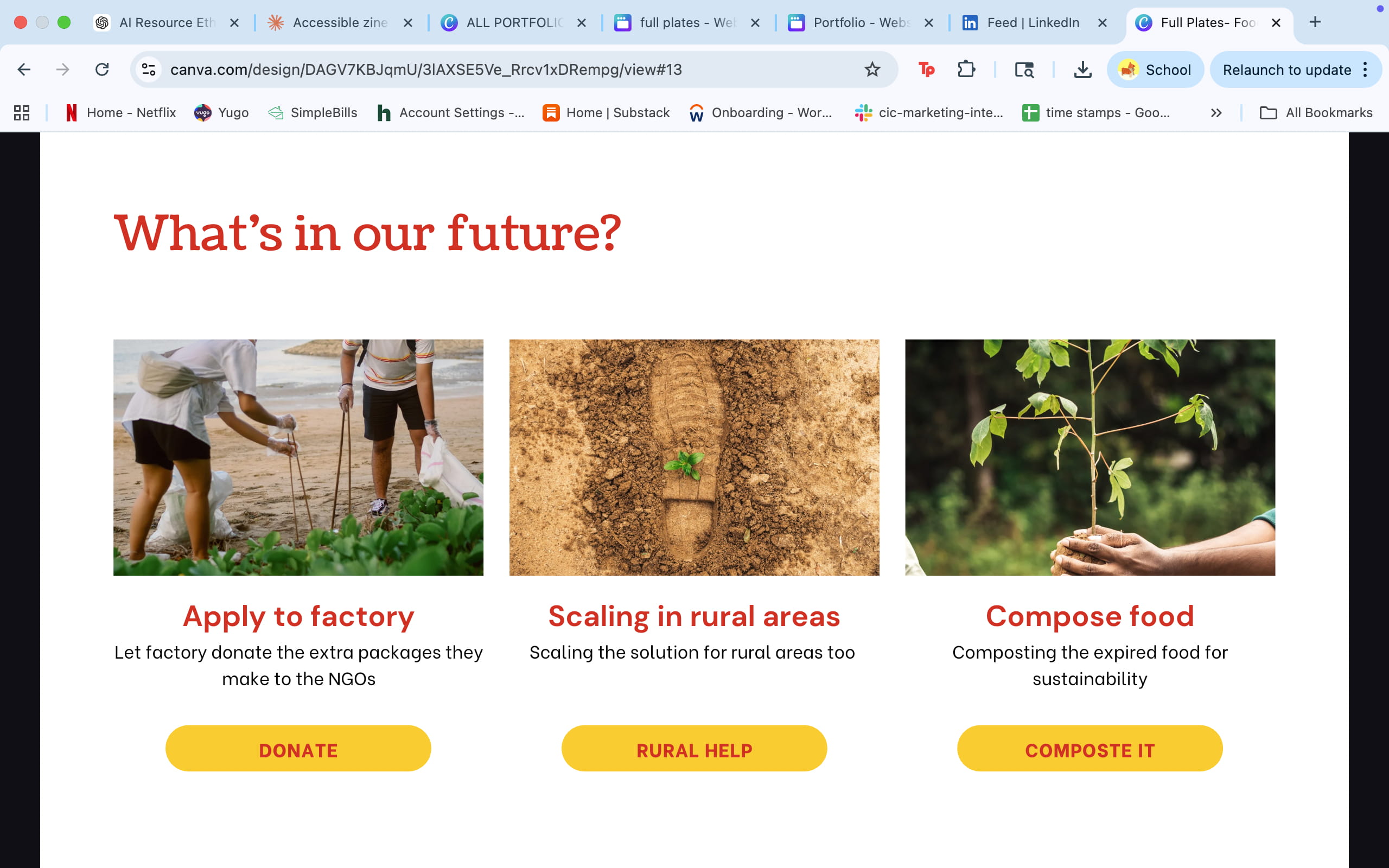 What's in our future