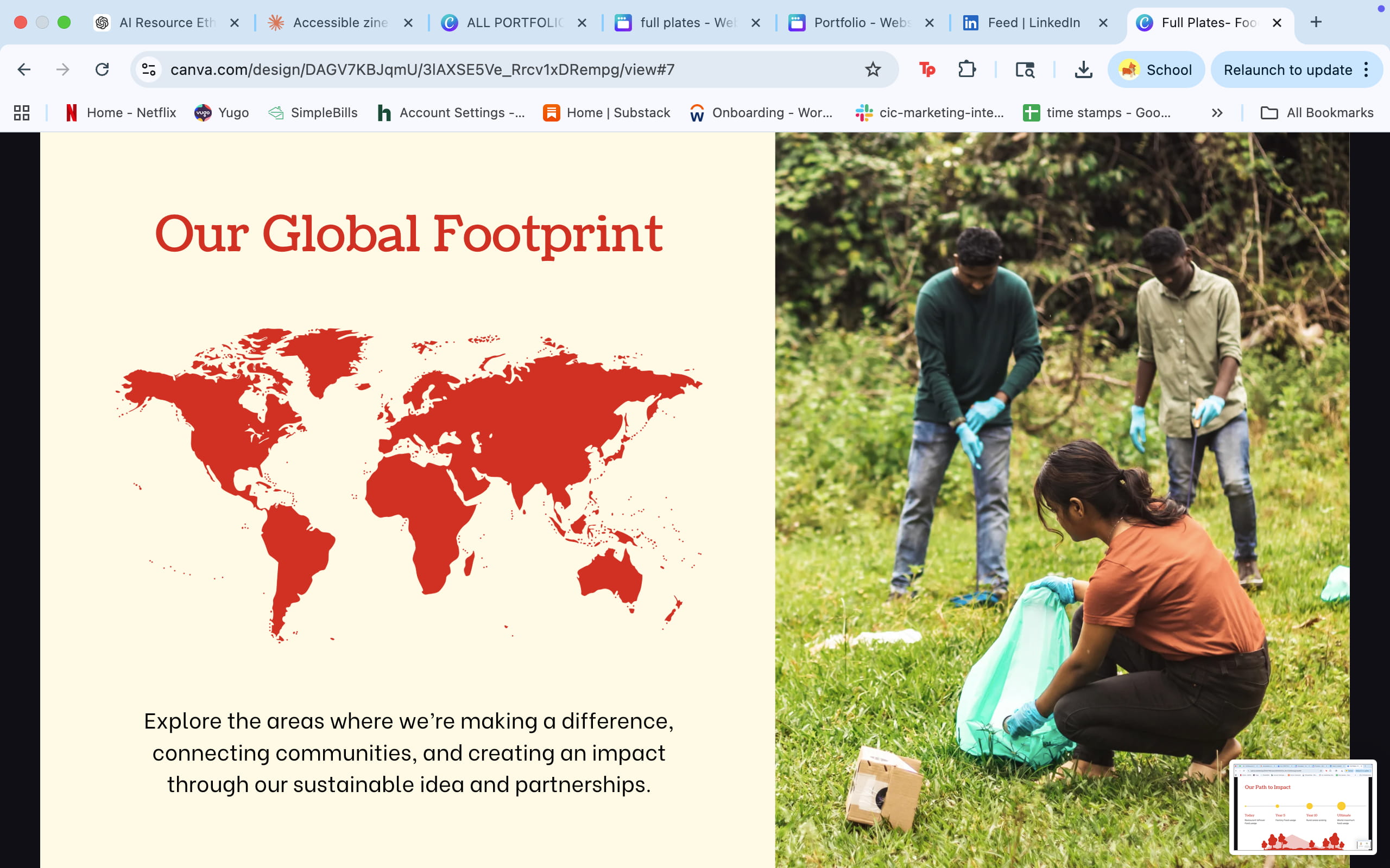 Global footprint