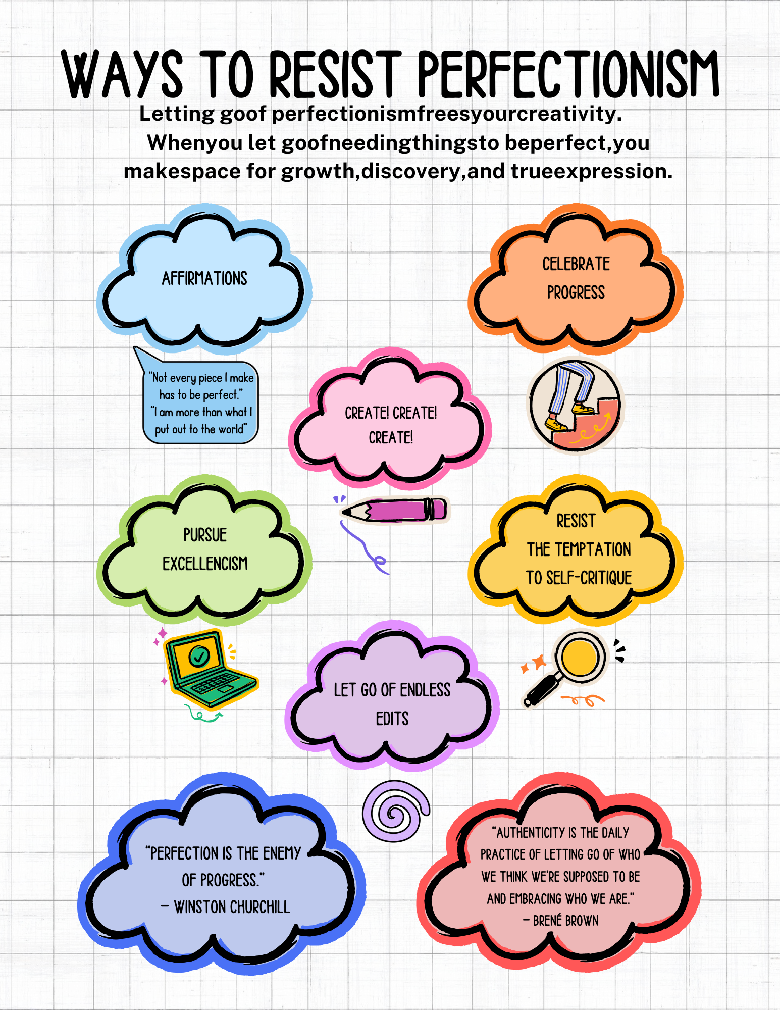 Ways to Resist Perfectionism pt 2