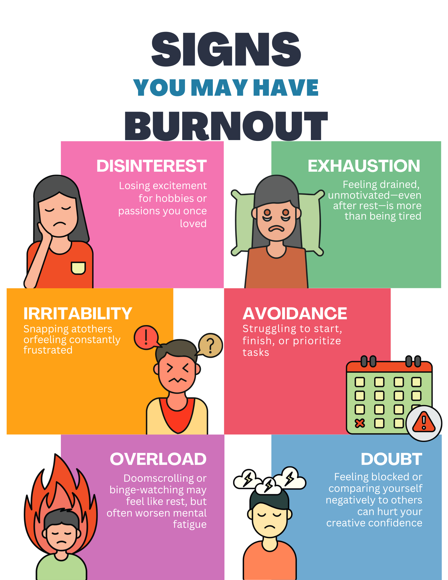 Signs You May Have Burnout